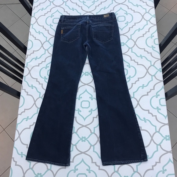 💙👖BEAUTIFUL PAIGE JEAN👖💙28 5/6 29” DARK PETITE - Picture 3 of 8